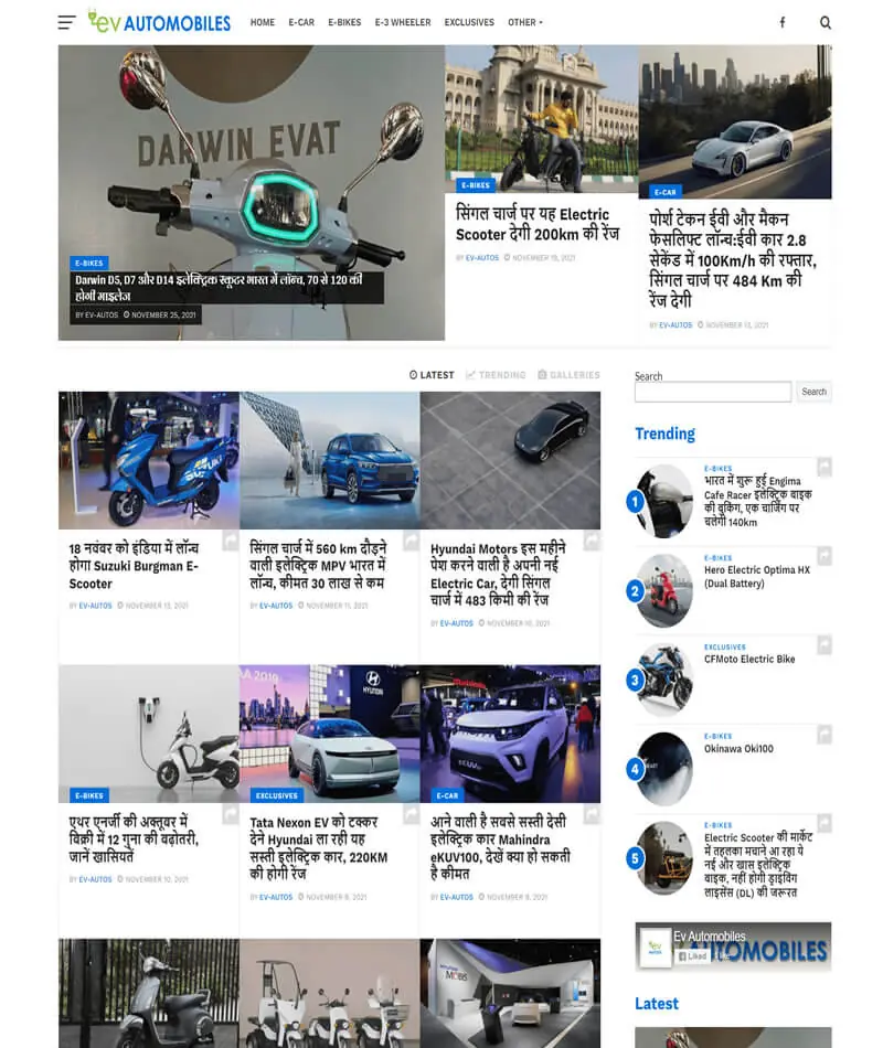 Ev Autos