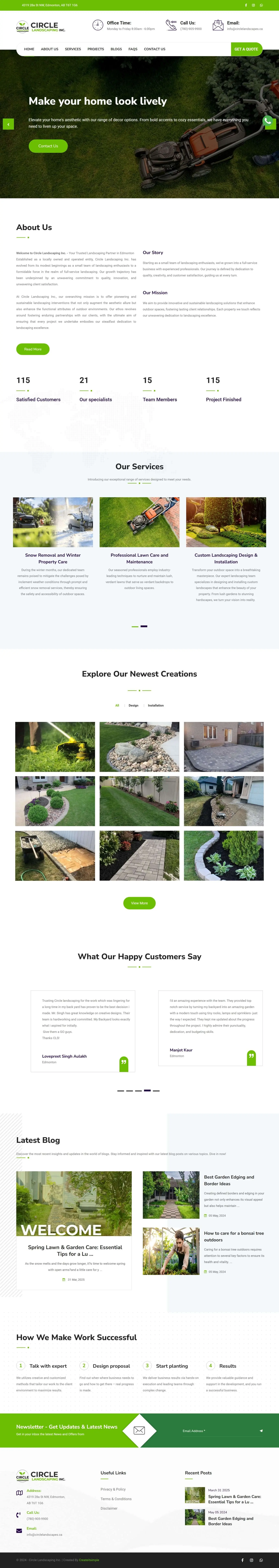 Circle Landscaping Inc.